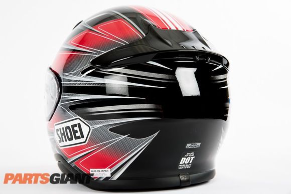 The rear of the helmet is shaped to minimize buffeting at speed. Something you'll appreciate on a longer ride!