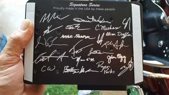 Gig Thanks to the folks at Biketronics who make this for us....