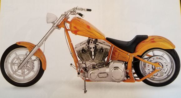 Chopper Guy's Pro-Comp Softail, 