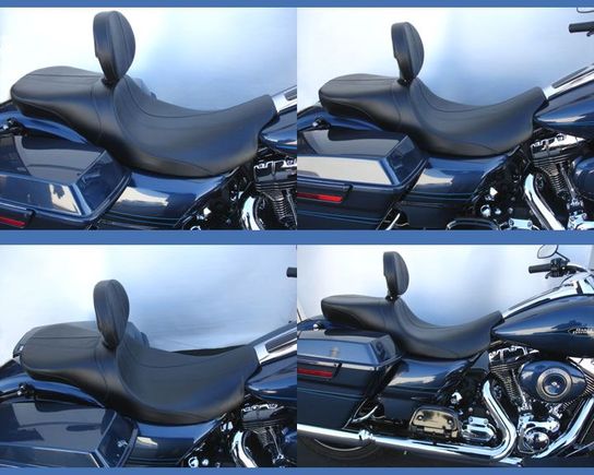 C&amp;C Sport Tour Seat with removable driver's backrest
http://www.sideroadcycles.com/AmericanMotorcycles/Seats/Motorcycle_Seats.html