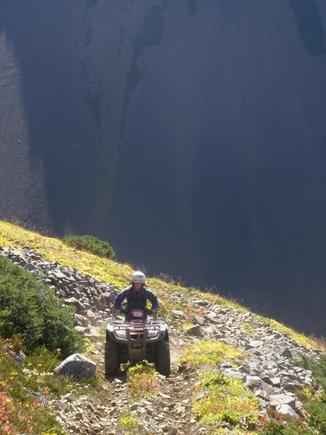 steep going