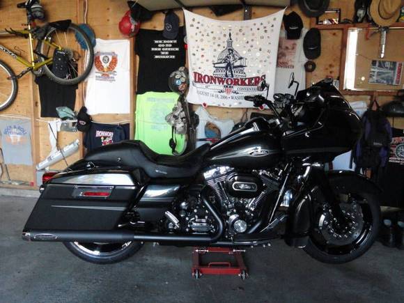After the pyscho deer, back in the garage with  new parts on  Dec 29th 2010