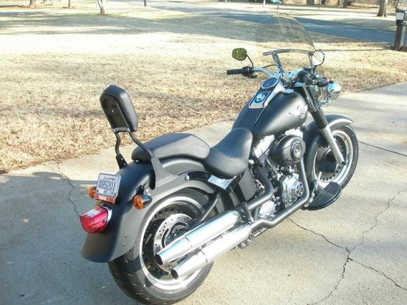Full Cruise mode with windshield, rear seat and sissy bar installed Jan2011