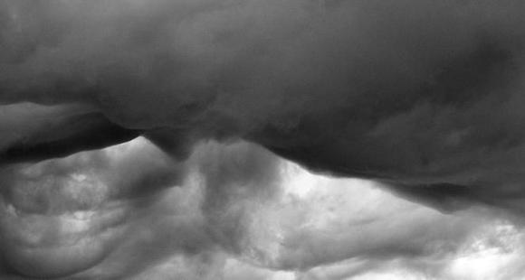 Storm at my house 2009.  Weird clouds and thunder.