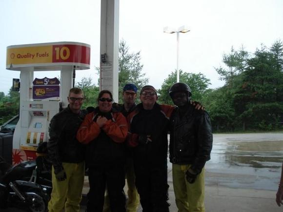 Yep we didn't have rain gear so we had to stop at Home Depot and get some lol. Hey it's still HD, right?