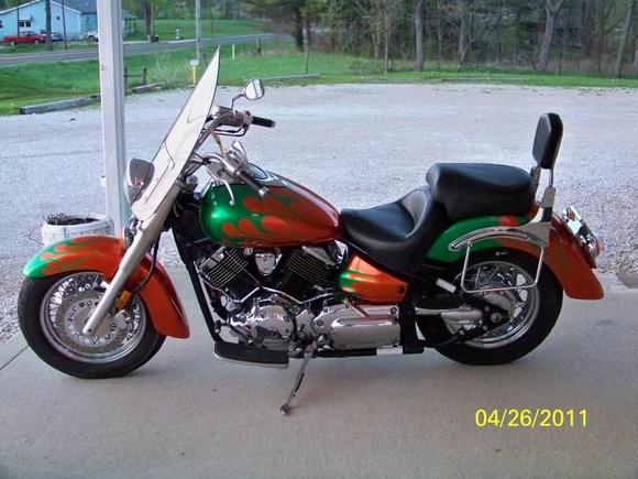 2001 yamaha 1100....sold for the RK...