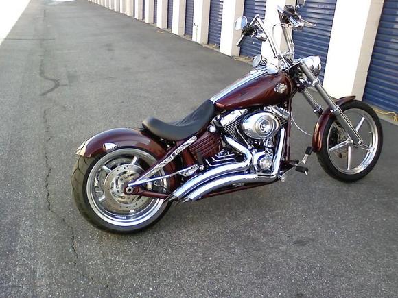 chopped rear fender by 4"