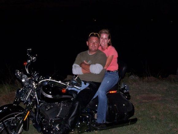 My first Harley.....2003 Heritage Springer.....tons of extras on her.