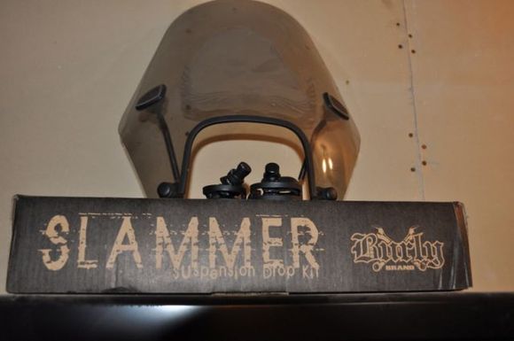 BURLY SLAMMER KIT/HD WINDSHIELD