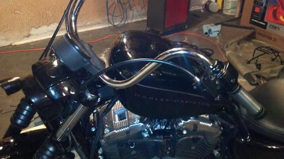 wires ran through handlebars