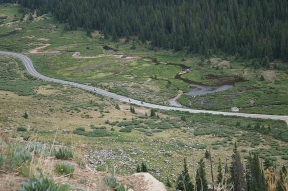 view from Independence Pass