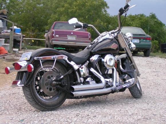 After 2" lower front and back and C&amp;C Lo Pro seat.