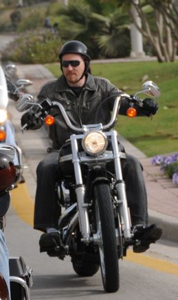 Me on Wide Glide