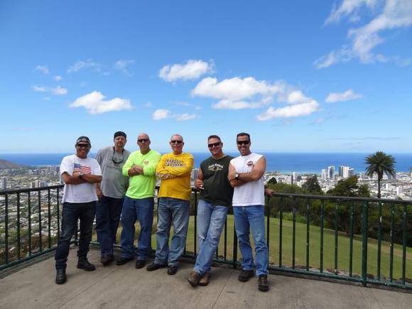 Our group of "Wild Hogs"