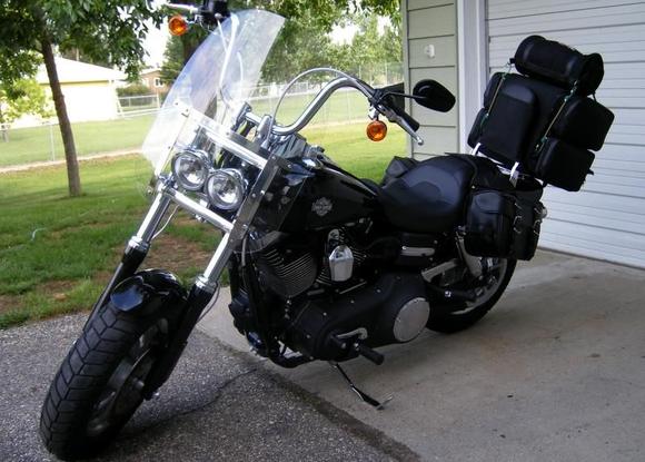 Geared up and ready to go (and waiting on the wife to get ready, of course).