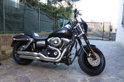 Fat bob FXDF road6 customs mini apes, black rims, Arlen ness fairing, stage1.