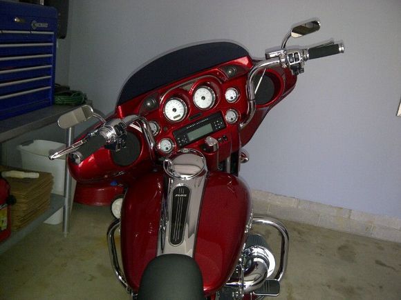 Apes - 10" Wild Ones with braided cables, Ness mirrors, chrome hand controls, and Avon grips.