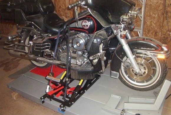 UP ON THE HOIST FOR COMPLETE ENGINE WORK