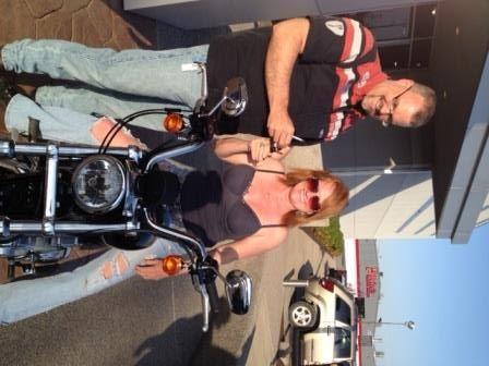 Getting my key to my new Sportster! Im so excited!