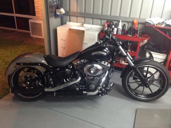 Rear Fender Trial Fit