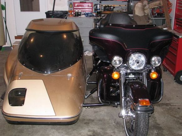 First picture of Hannigan Astro 2 2 attached.  7'6" across. Now this is a Wide Glide!!