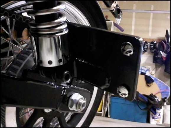 Custom license bracket