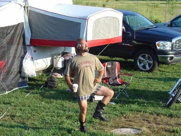 a little captain in the road dog ~ Sturgis, SD 2008
