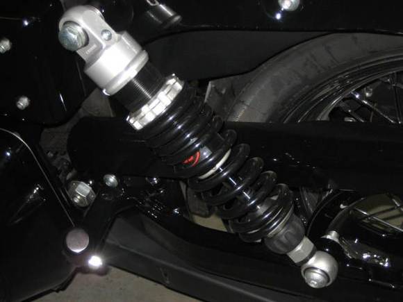 new shocks... YSS Z-series 366 trl twin 310mm (12&amp;1/4)...fu**in bad ass shocks!
