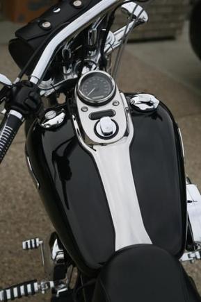 Chromed dash