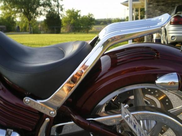 Rocker with chromed struts 013