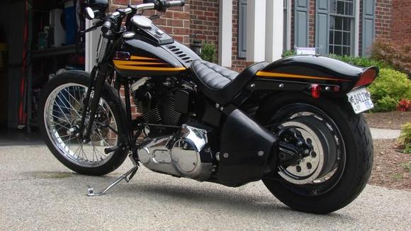 New swing arm bag