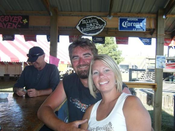 Erica and I at Hog Heaven.