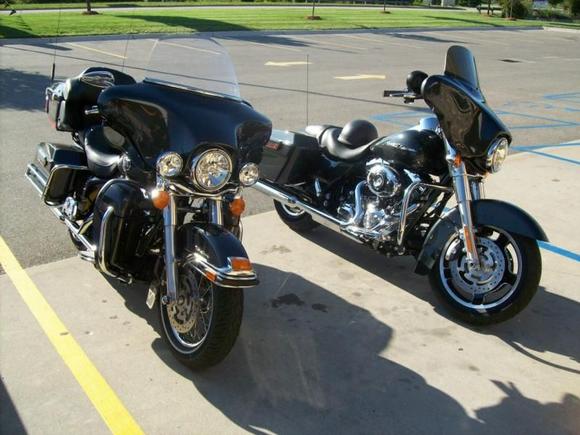 My Friends Ultra and my Street Glide