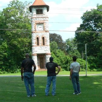 hmmmm..I think it's leaning.