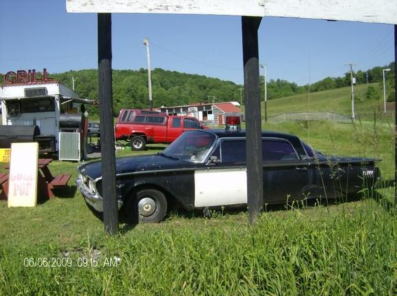 Barney was waiting for us.....