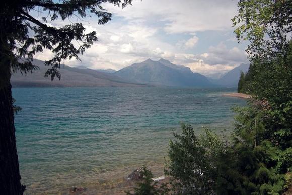 Glacier National Park, Montana. Lake McDonald.