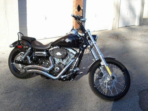 USMA's Wide Glide V&amp;H Screamin' eagle view