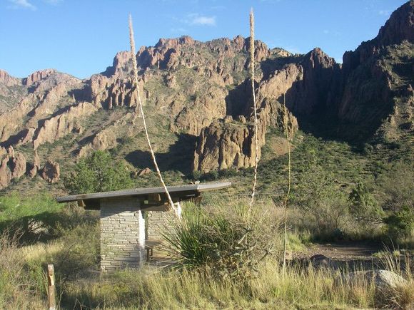 Chisos Basin campsite