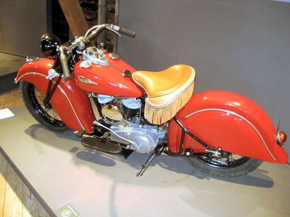 Indian Motocycle Co.   Sport Scout, 1940

On loan from Bud Leonard