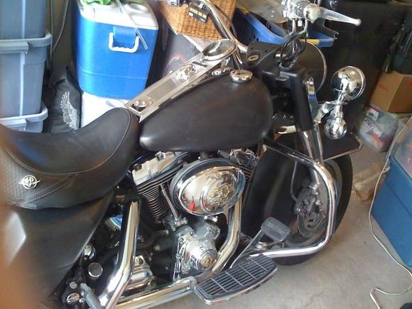 Tank, front fender, and side covers