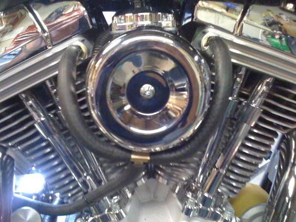 Moon eyes a/c conversion