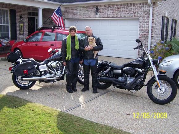 09 Low Rider for her, 09 Street Bob for me.