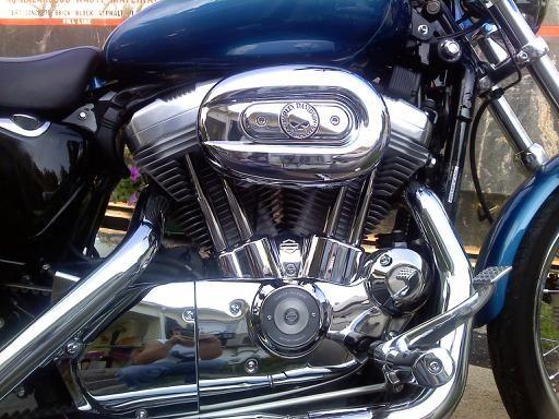 tappet cover, gearcase cover and sprocket cover chrome