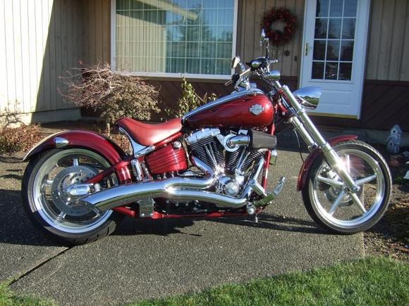 Had the muffler bracket chormed