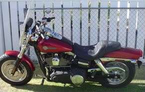 Fat Bob when I bought it in June, 2008