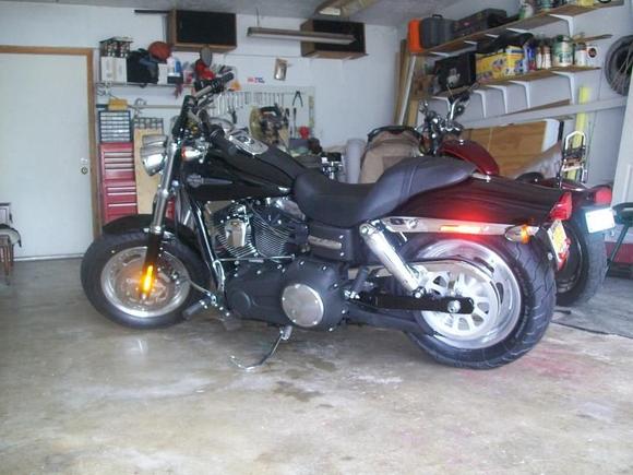 sat on 4 different bikes before I decided on this one..........pretty much had the Fat Bob in mind from the git'go though...............