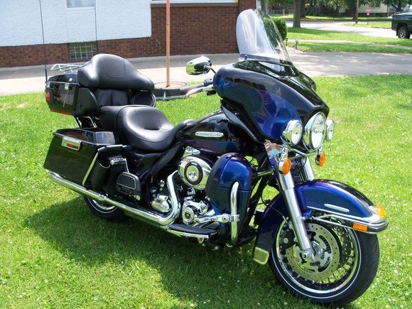 Paint Changes from Blue to Purple