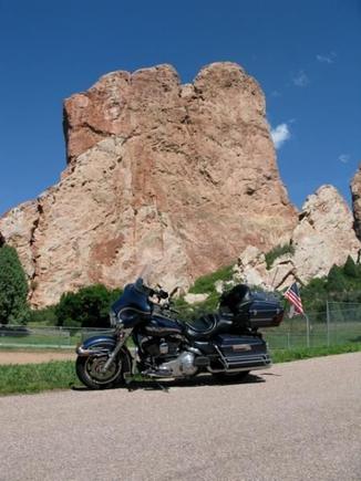 Big Blue at Glen Eyrie,CO. '09