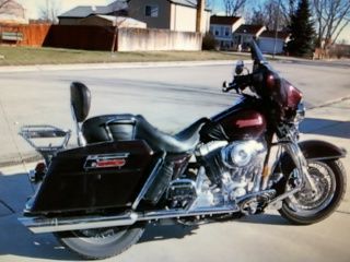 05 flht, pretty stock nothing to special. we still like it alot.