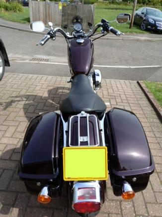 Solo Seat and Rack Fitted 001